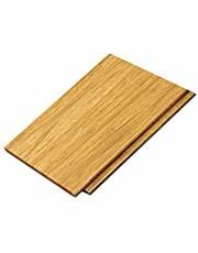 Prefinished Bamboo Hardwood Flooring Dark Tongue Groove Red With 5 Years
