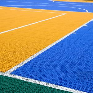 Wholesale 305*305*10mm PP Interlock Modular Sport Tiles Children's Playground from china suppliers