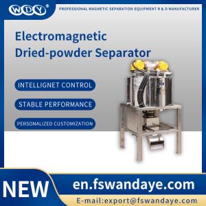 Wholesale Magnetic Roll Separator Electromagnetic Separation Equipment For Ceramic quartz mining chemical food from china suppliers