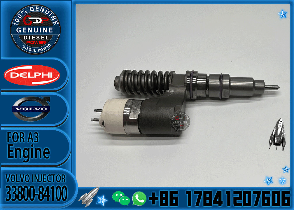 Diesel Fuel Injector 33800-84100 BEBE4B01003 8112660 BEBE4B01004 3964404 8170966 BEBE4810102 8113411 8170998