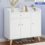 Dustproof 30mm Width Shoe Sideboard Cabinet For Door Entrance