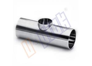 Wholesale Welding 304 Stainless Steel Pipe Fittings Reducing Tee T Style Sanitary Grade from china suppliers