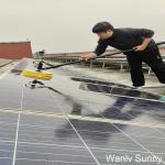 Electric Single Head Rotary Brush for Cleaning Photovoltaic Panels Windows Roofs
