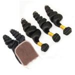 Thick 18 Inch Loose Curly Hair Extensions , Raw Indian Loose Curly Hair