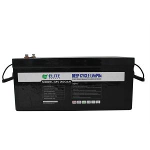 Wholesale High Capacity 12V 200Ah Lithium Ion Battery Backup LiFePO4 Battery For RV Caravan from china suppliers
