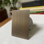 Hairline HL Brushed Finish Stainless Steel Sheet 0.5mm Thickness Stainless Steel