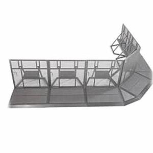 Wholesale Temporary Aluminum Crowd Control Barriers Folding Packing Barricade At Concert from china suppliers