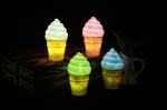 New Arrivals Colorful Icecream Shaped Small LED Night Light House Decorative