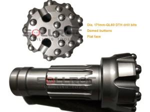 Wholesale Abrasion Resistance QL60 Dth Bits For Drilling , Down Hole Hammer Bits from china suppliers