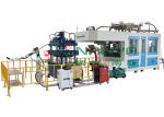 Virgin Paper Pulp Molding Euipment Food Plate / Lunch Box Machine
