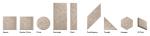 School Classroom RAL Circle Shape Cement Wood Wool Acoustic Wall Panels
