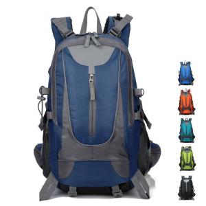 Wholesale Mens Outdoor Waterproof Breathable Sports Backpacks , Hiking Camping Rucksack from china suppliers