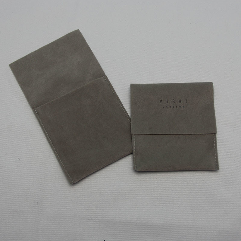 Portable Velvet Jewellery Pouches , Multi Color 15 X 10cm Necklace Envelopes