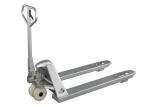 Industrial 3 Ton Galvanized Pallet Jack Silver Color 2500Kg - 3000Kg Corrosion