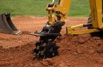 Versatile Soil Types Excavator Compaction Wheel 260 Mm Drum 1100 Mm Drum