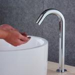 Stainless Steel electronic 0.2s Hands Free Faucet Bathroom