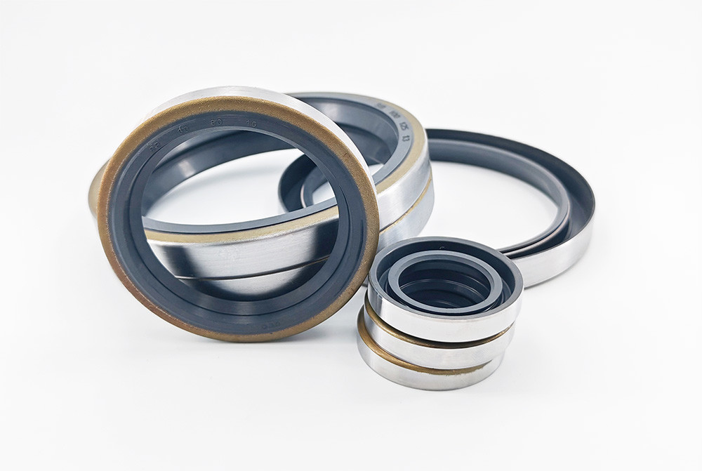 Black Rubber Gear Reducer Oil Seals Double Lip Oil Seal Low Friction Oil Ring Sealer