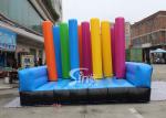Colorful outdoor kids N adults pillar inflatable obstacle for sale from Sino