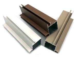 Wholesale Champagne Anodic Oxidation Coated Aluminium Frame Extrusions from china suppliers