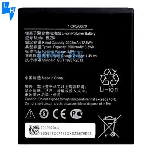 Wholesale 3500mAh BL264 Battery Replacement For Lenovo Vibe C2 Power Smart Phone Batteries from china suppliers