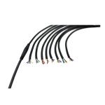 3Ft Length Male To Female M8 6pin Waterproof Bicycle GPS Positioning Cable PVC