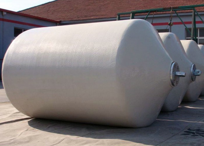 Vessels Anti Tearing Dia 4.5m Foam Filled Fender Polyurea Coating