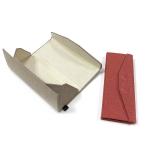 Customized printed manufacturer soft linen reading eyeglasses case