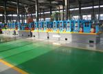 Straight Seam Welded Carbon Steel Tube Mill / ERW Pipe Mill Line