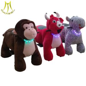 Wholesale Hansel wholesale children rides stuffed electric ride motorized animals from china suppliers