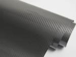 Red black Colored 5D Carbon Vinyl Wrap 140gsm air release vinyl wrap
