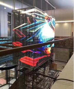 Wholesale Indoor Glass Led Display Screen And Le Wall For Shop Mall Cabinet Advertising from china suppliers
