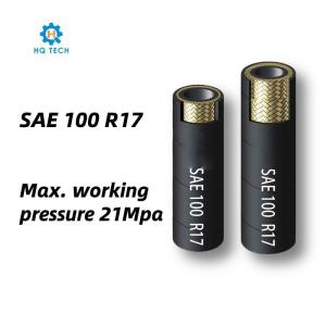 Wholesale SAE 100 R17 High Temperature Compact Max Working Pressure 21MPa Hydraulic Rubber Hose from china suppliers