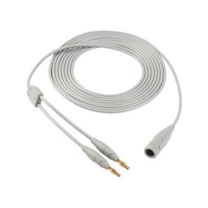 Wholesale CE Ventilator Accessories Reusable Euro Us Electrosurgica Silicone Bipolar Cable from china suppliers