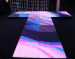 Advertising Stage Dance Floor LED Display / LED Light Up Dance Floor Hire