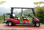 Mini Electric 4 Seater Golf Cart With Aluminum Chassis For Passengers