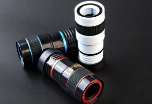 Wholesale 14X Clip On Smartphone Camera Lens 90g , Detachable Lens For Mobile Phone from china suppliers