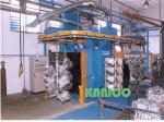 Catenary Suspension Monorail Shot Blasting Machine Overhead Hanging Chain Type