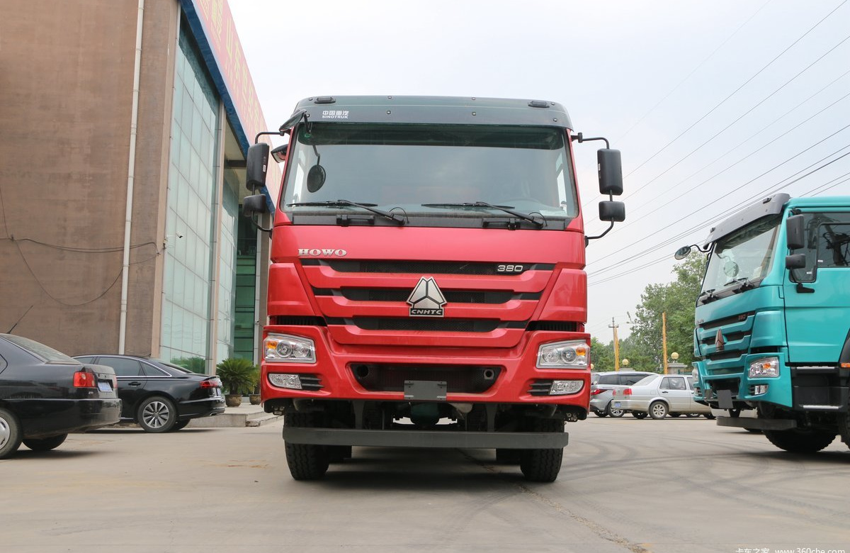 Howo 8x4 12 Wheel Used Tipper Truck 40 Tons 380 Hp Heavy Dump Truck With Left Steering