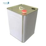 Airtight Packaging Car Paint Tin Plate Containers 20l Metal Pail With Plastic