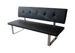 PVC Upholstered Living Room Bench