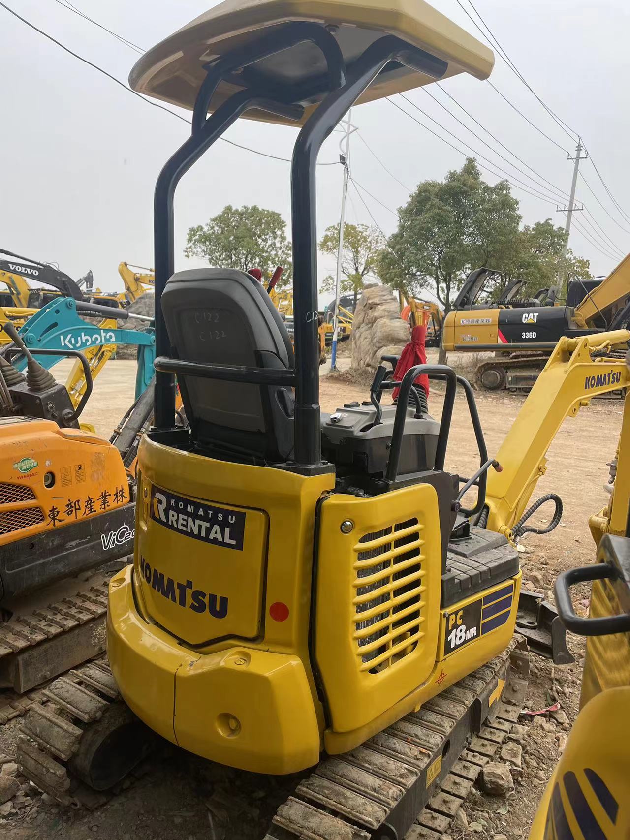 Excav PC18 small digger excavators used machinery excav used