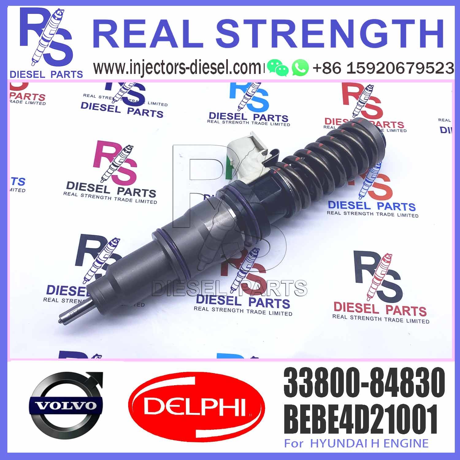 Diesel Fuel Injector E3 E3.18 33800-84830 Common rail injector 33800-84830