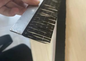 Wholesale Carbon Fiber Nylon Industrial Brush Strip For Industrial 75mm Antistatic from china suppliers