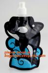 Customized logo folding sports water bottle/water bag/foldable bag for travel
