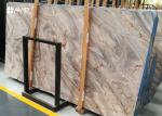 Highly Polished Countertop Marble Slab Brown And Grey 18/20/30mm Thickness