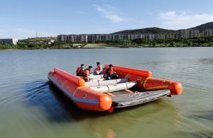 Wholesale Oem 60 Hp Outboard Power Inflatable Rescue Raft from china suppliers