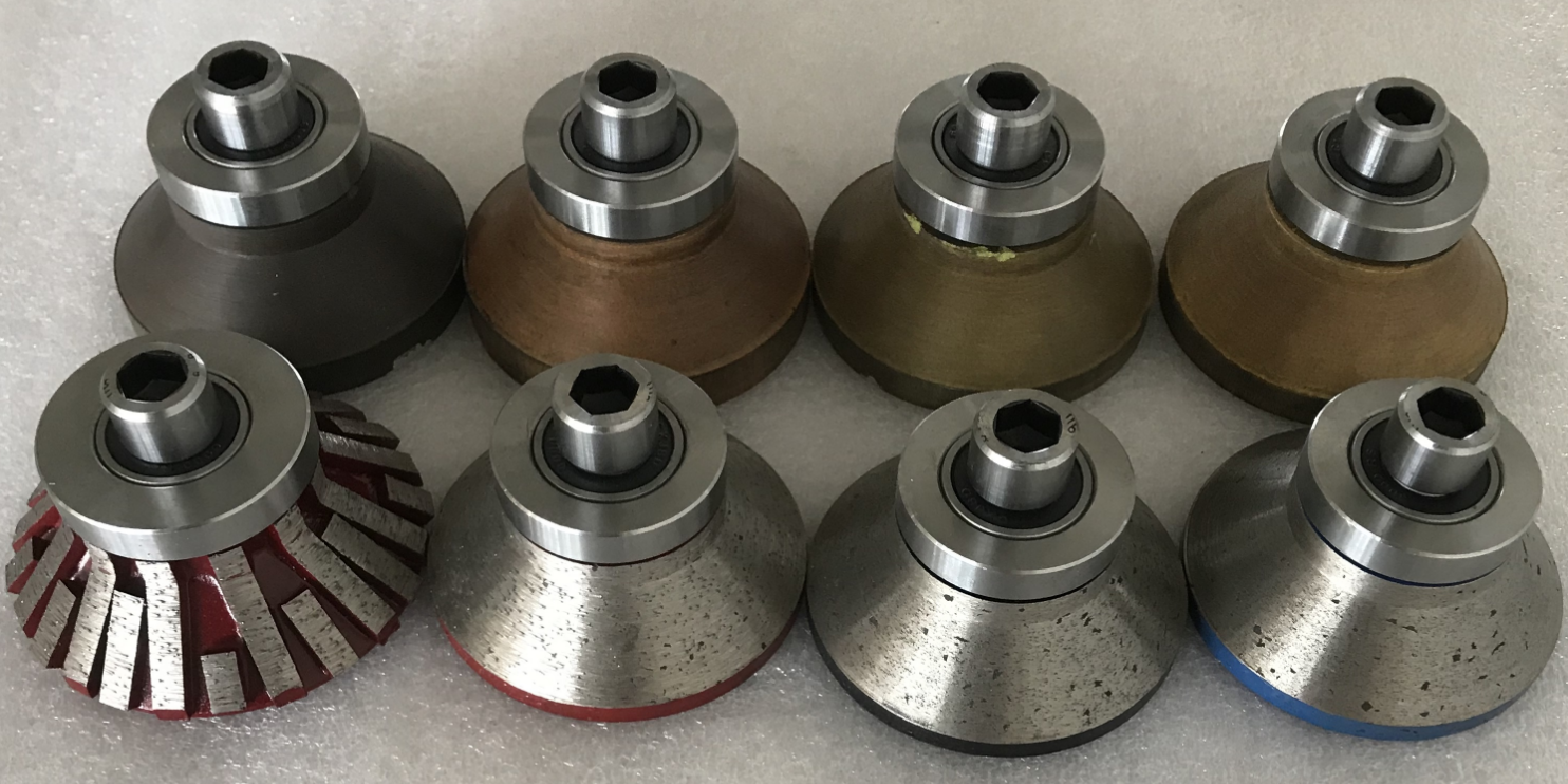 Stone Router Machine Diamond Router Bits For Stone Edge Profiling Countertop Shaping