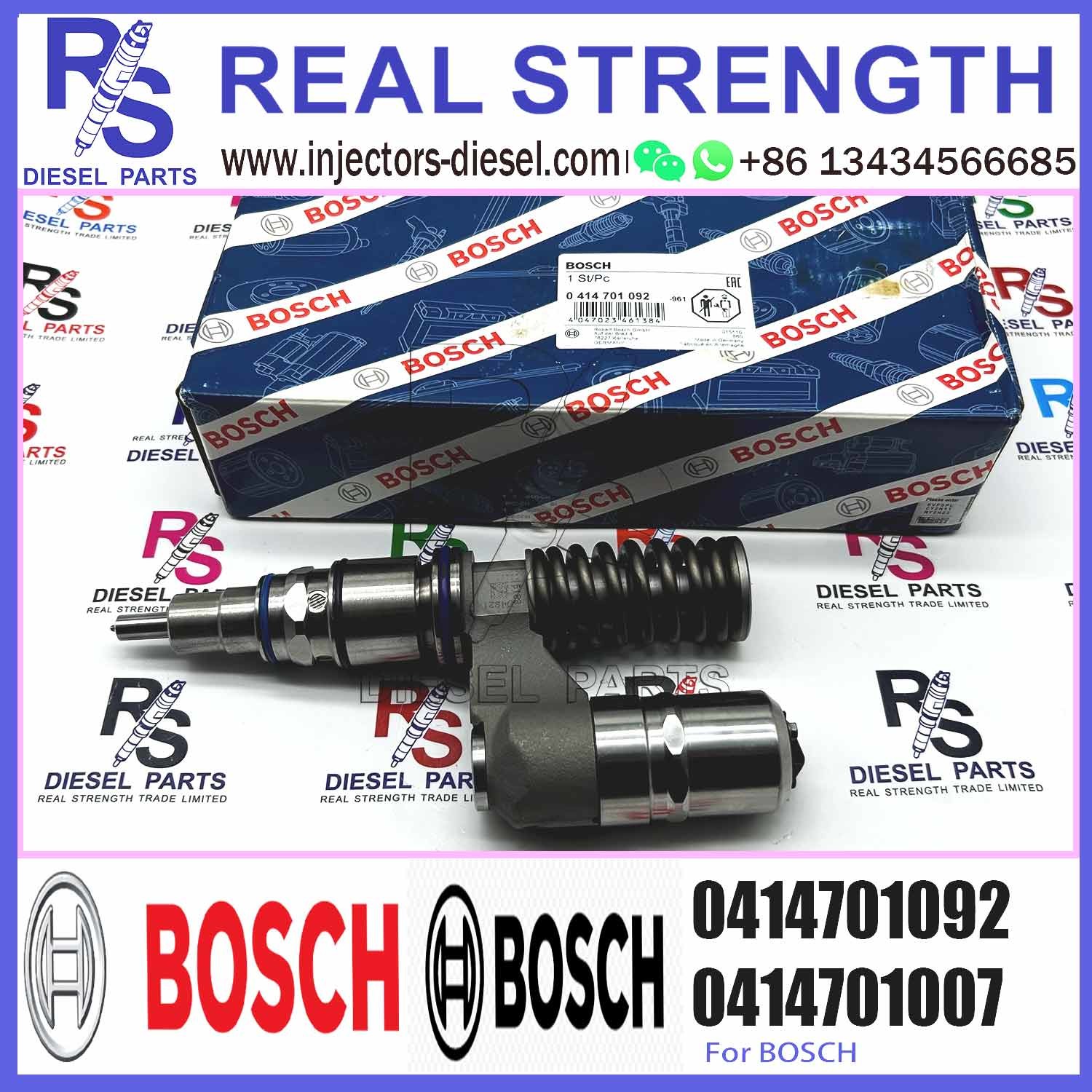 0 414 701 092 1734493 0 414 701 043 Fuel Injector DC13 Engine Nozzle 1734493 0414701043 0414701092