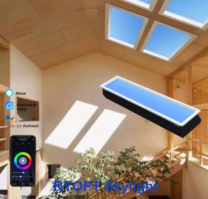Wholesale Indoor 110V 220V LED Ceiling Panel Light 120X30 Tuya Alexa Control from china suppliers