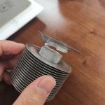 DELLOK Wrapped Refrigeration L LL KL Type A179 Square Fin Tube